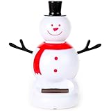 solar powered dancing christmas figures