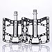 BONMIXC Mountain Bike Pedals 9/16 4 Sealed Bearings Excellent Lubricity Alloy MTB Pedals