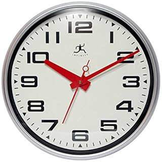 UPC 731742097828 product image for Infinity Instruments 14097SV-3282 Lexington Avenue Wall Clock (B00ANFX7HA) | upcitemdb.com