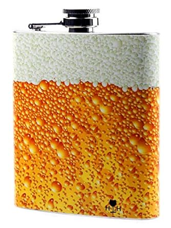 Happy Hours Stainless Steel Hip Flask (HH-HIP-106)
