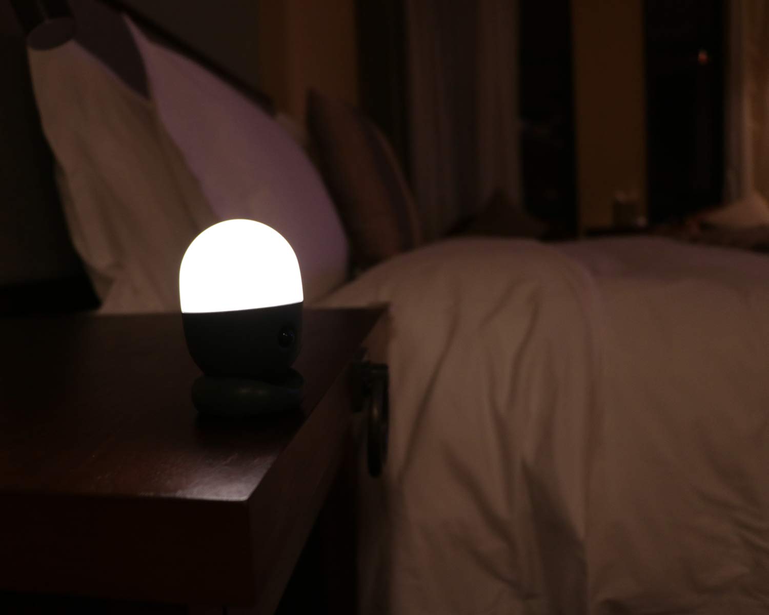 Motion Sensor Night Light, TIGOD Rechargeable Bedside Lamp Wall Emergency Light, LED Night Light for Bedroom Bathroom Toilet Hallway Outdoor Camping Battery Operated Night Lights