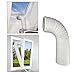 TuhooMall Portable Air Conditioner Exhaust Hose 5 Inch Diameter Counterclockwise (59 Inch Length)