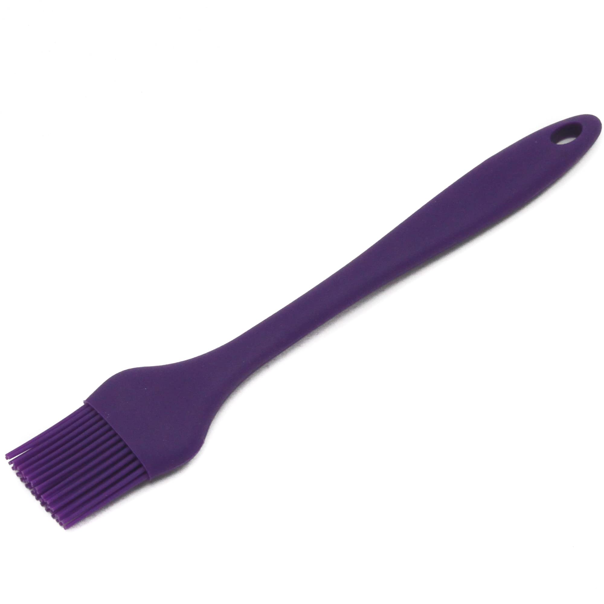 Chef Craft Premium Silicone Basting Brush, 10.25", Purple