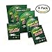 [Pack of 4] Large Size Peanut Butter Scented Mouse Glue Trap, Sticky Super Hold Glue Board Traps for Mice Rats Rodents Cockroaches Bugs Ants Spiders Scorpions (4, 8.46" x 13")