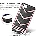 Vofolen Case for iPhone 7 Case Wallet Credit Card Holder ID Slot Sliding Cover Pocket Rugged Protective Hard Shell Skin Flexible Soft TPU Rubber Hybrid Tough Bumper Armor case for iPhone 7 8