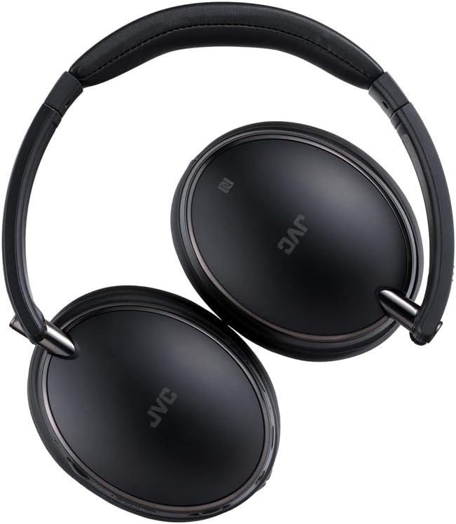 JVC Wireless Bluetooth Foldable Noise Canceling Over Ear HAS90BN