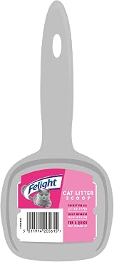 Felight Cat Litter Scoop Sturdy Easy to Clean UK Made Assorted Colours view 3