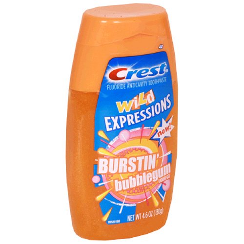 Crest Wild expressions - fluoride anticavity toothpaste active ingredient: sodium fluoride (0.243%). inactive ingredients: sorb (037000064862)