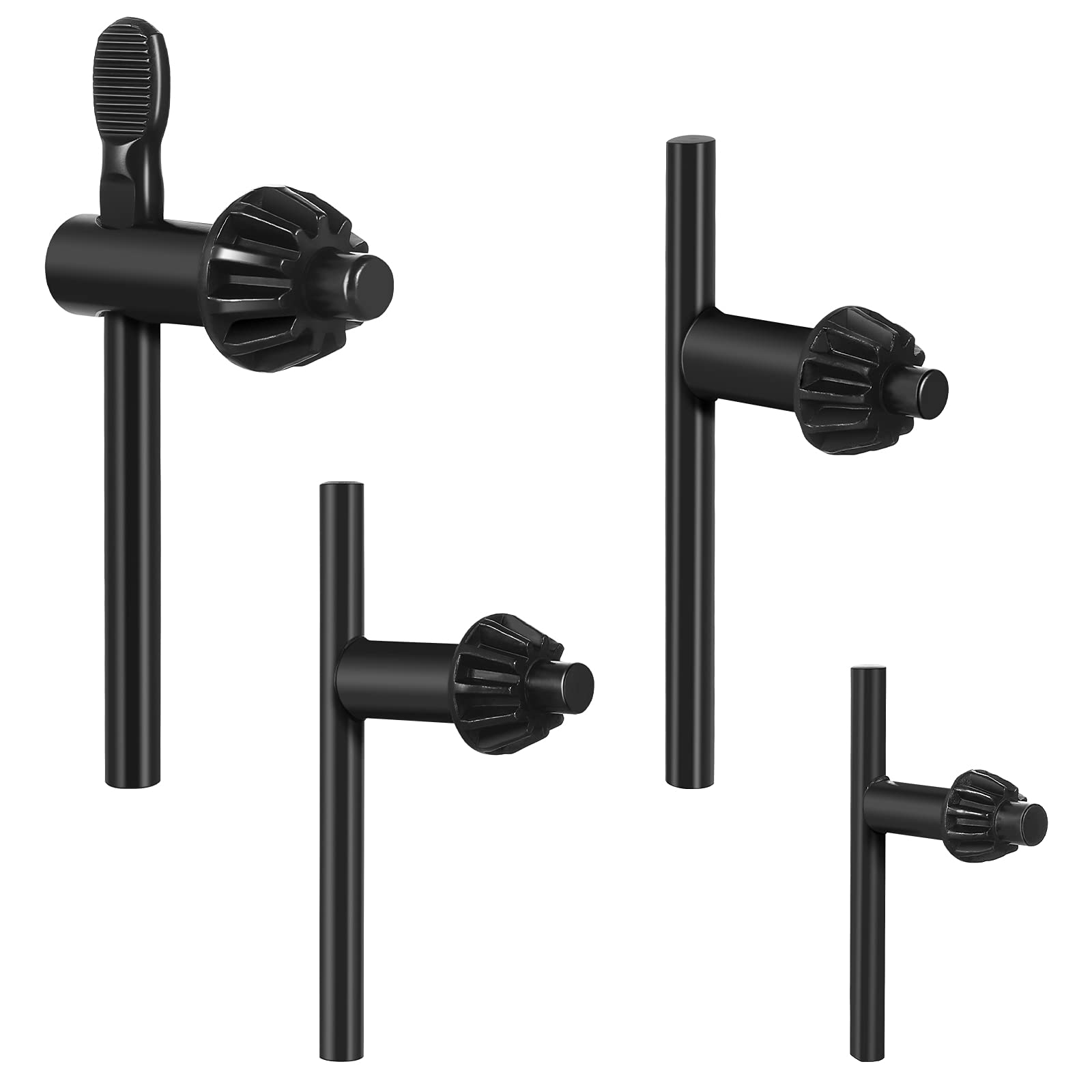 DOITOOL 4 Pieces Drill Chuck Key for Drill Portable Metal Drill Chuck Key for Drill Clamping Tool (20 mm / 10 mm / 13 mm / 16 mm)