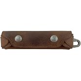 Hide &amp; Drink, Harmonica Leather Case, Vintage Style, Instrument Protector, Musician Accessories, Handmade :: Bourbon Brown