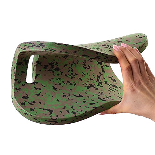 Universal EVA Foam Pad with Innovative Texture High Quality Comfortable Sitting and Kneeling Pad Outdoor Gardening Camping Stadium Mat for Bleachers Kayak Yoga and More. Moist and Waterproof