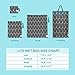 Planet Wise to The Point Medium Lite Wet Bag | Reusable Wet Bag for Swimsuit, Dirty Diapers, Beach Trips, Or Muddy Shoes | Waterproof Wet Bag Keeps The Wetness and Odors Contained | Holds 8 Diapers