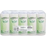 Marcal Pro Paper Towels, 2-Ply, 70 Sheets Per Roll, 15 Individually Wrapped Rolls per Bundle - 100% Recycled - Strong and Absorbent White Paper Towels 00610