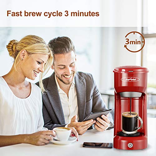 Coffee MakerSingle Serve Coffee Maker Brewer for Pod and Ground Coffee