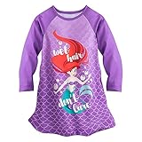 Disney Girls Ariel Nightshirt Purple
