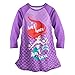Disney Girls Ariel Nightshirt Purple