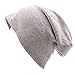 KAEHONYCOCO 3 Pack Unisex Soft Comfy Cotton Beanie Sleep and Chemo Cap Hats for Hairloss, Cancer (One Size, Multicolor19)