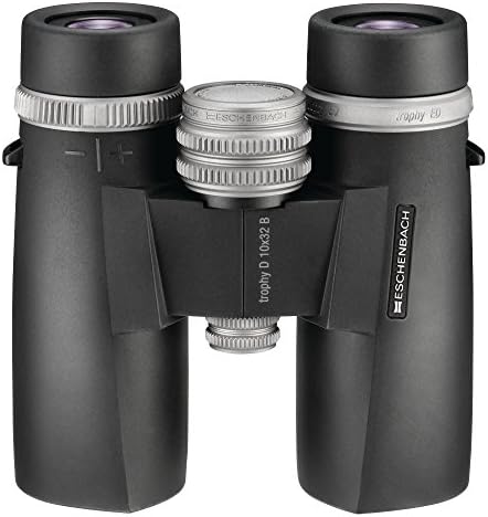 Eschenbach Trophy D 10x32 Binoculars for Adults for Bird watching - High Power ED Glass Optics Waterproof Fogproof 21,2oz