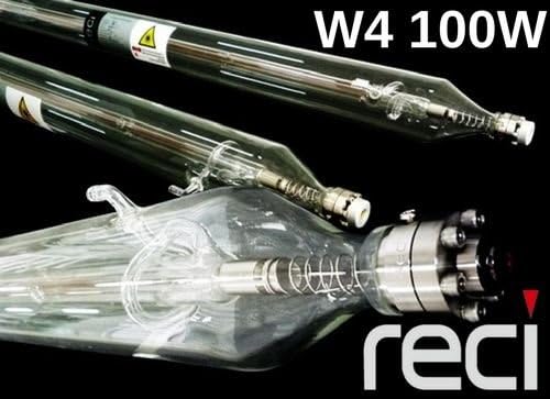 RECI CO2 Glass Laser Tube 100W Model W4 for Laser Cutter & engravers