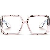 VISOONE Oversized TR90 Blue Light Blocking Glasses Fashion Accessories Non Prescription for Women Harvard