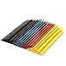SOLOOP 328pcs 2:1 Heat Shrink Tubing,Wire Cable Wrap Electrical Insulation Tube Electric Insulation Tube - for Automotive, Household, Audio, Video Applications (8 Sizes / 5 Colors)