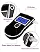 Breathalyzer, Breath Alcohol Tester,Professional Digital Breathalyzer, Portable Breath Alcohol Tester with 5 Mouthpieces Battery Power Alcohol Detector High-Precision for Home Use