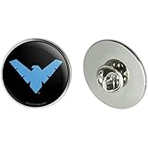 Batman Nightwing Logo Metal 1.1" Tie Tack Hat Lapel Pin Pinback
