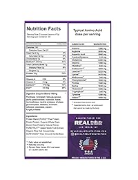Pro la vida verdadera Nutrición Ultra Premium Planta Base Proteínas, vainilla, 35 g de proteína,...