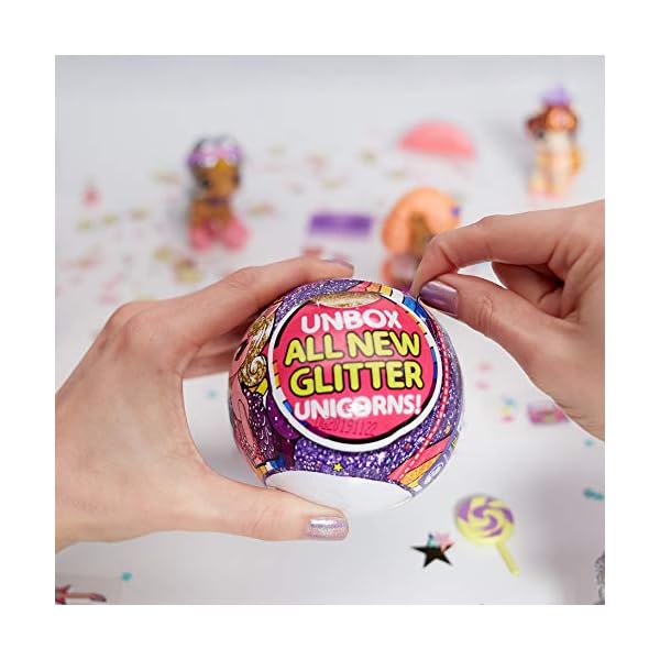 5 Surprise ZURU 7766 Unicorn Squad Series 2 Mystery Collectible Capsule, Twin Pack