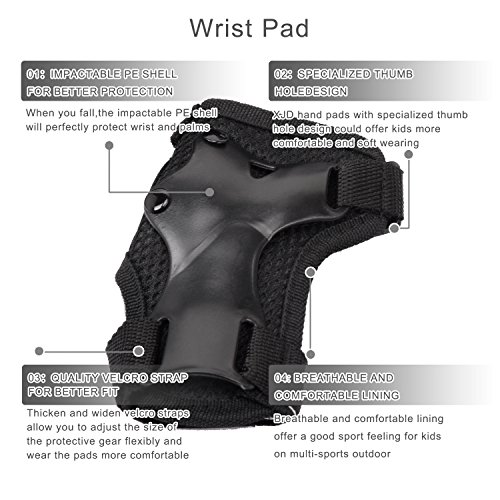 5 XJD+Toddler+Protective+Skateboard+Adjustable