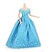 buytra Handmade Fashion Wedding Party Gown Dresses & Clothes for Barbie Doll Xmas Gift