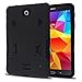 Galaxy Tab 4 8 Case, Kuteck Samsung Galaxy Tab 4 8 SM-T330 Case - High Impact Resistant Full-Body Protection Hybrid Armor Defender Case Convertible Built in Stand for Samsung Galaxy Tab 4 8.0 (Black)