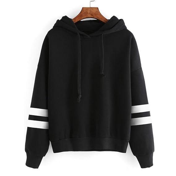 Keepwin Damen Hoodie Kapuzenpullis, Frauen Langarm Kapuzenpulli Sweatshirt Pullover Tops Kapuzen Bluse