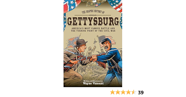 Gettysburg The Graphic History Of America S Most Famous Battle And The Turning Point Of The Civil War Vansant Wayne Vansant Wayne Amazon Es Libros