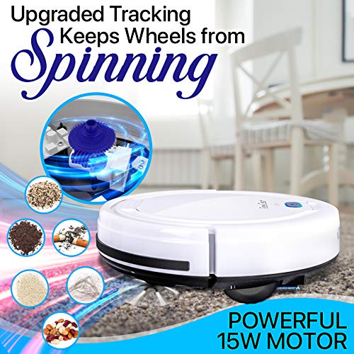Smart Automatic Robotic Vacuum Cleaner Slim Rechargeable Electric