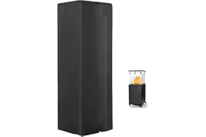 Onlyme Patio Heater Cover for Pamapic 41,000 BTU Propane Patio Heater with Wheels，Waterproof Heater covers for CSA Certified 