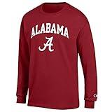 Elite Fan Shop Alabama Crimson Tide Long Sleeve Tshirt Varsity - XL