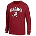 Elite Fan Shop Alabama Crimson Tide Long Sleeve Tshirt Varsity - XL