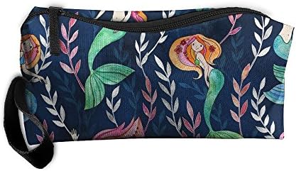 New Sale Little Merry Mermaids In Watercolor Travel&amp;home Portable Make-up Receive Bag Storage Bag Buggy Bag