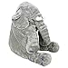 KidsTime Children's Elephant Shape Soft Plush Stuff Dolls Soft Plush Toys (Gray)