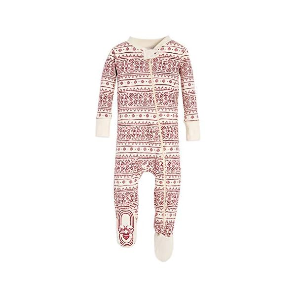 Burt's Bees Baby Unisex Family Jammies, Holiday Matching Pajamas, Organic Cotton
