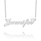 Q&Locket Jennifer Name Necklace Personalized