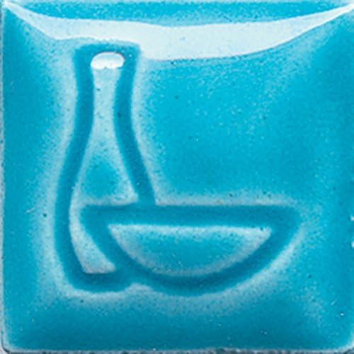 Duncan Envision Glazes - IN 1015 - Carribean Blue - 4 Ounce Jar