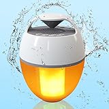 LED Flame Speakers, Floating Bluetooth Speaker for