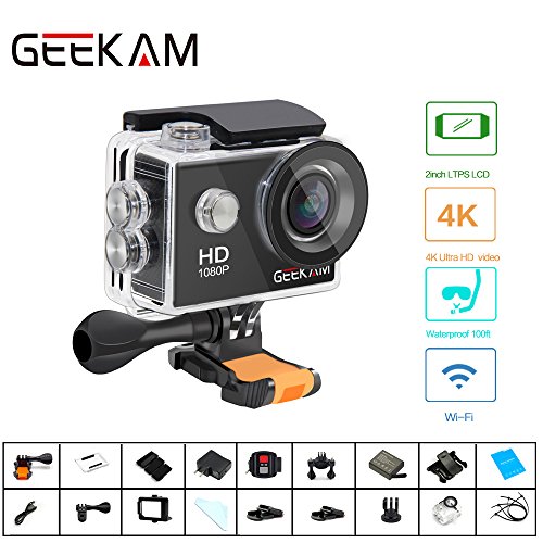 Underwater Cameras Geekam Action Camera Geekam 4k Geekam Action