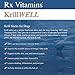 RX Vitamins Omega 3 Krill Fish Oil Sticks for Dogs - Phospholipid Bound Omega-3 and Astaxanthin - Qrill Pet Krill Meal for Amazing Skin and Coat, Reduced Inflammation and Allergy Relief - Sample