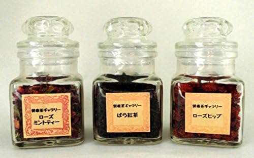 [Farewell gift] rose tea party Set of 3 (Rose mint tea, rose tea and rose hip) [farewell graduation admission gift]