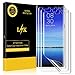 LK [3 Pack] Screen Protector for Samsung Galaxy Note 8, Liquid Skin [Full Coverage] [Case Friendly] HD Clear Anti-Bubble Film with Lifetime Replacement Warranty