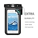 YOSH Waterproof Phone Case Universal Waterproof Phone Pouch IPX8 Dry Bag Compatible for iPhone 12 11 SE X 8 7 6 Galaxy S21 Pixel up to 6.8