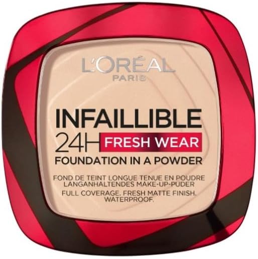 L'Oréal Paris Infallible 24H Fresh Wear Foundation Powder 20 Cool Rose